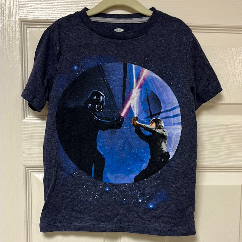 Kids Navy Star Wars Graphic T-Shirt